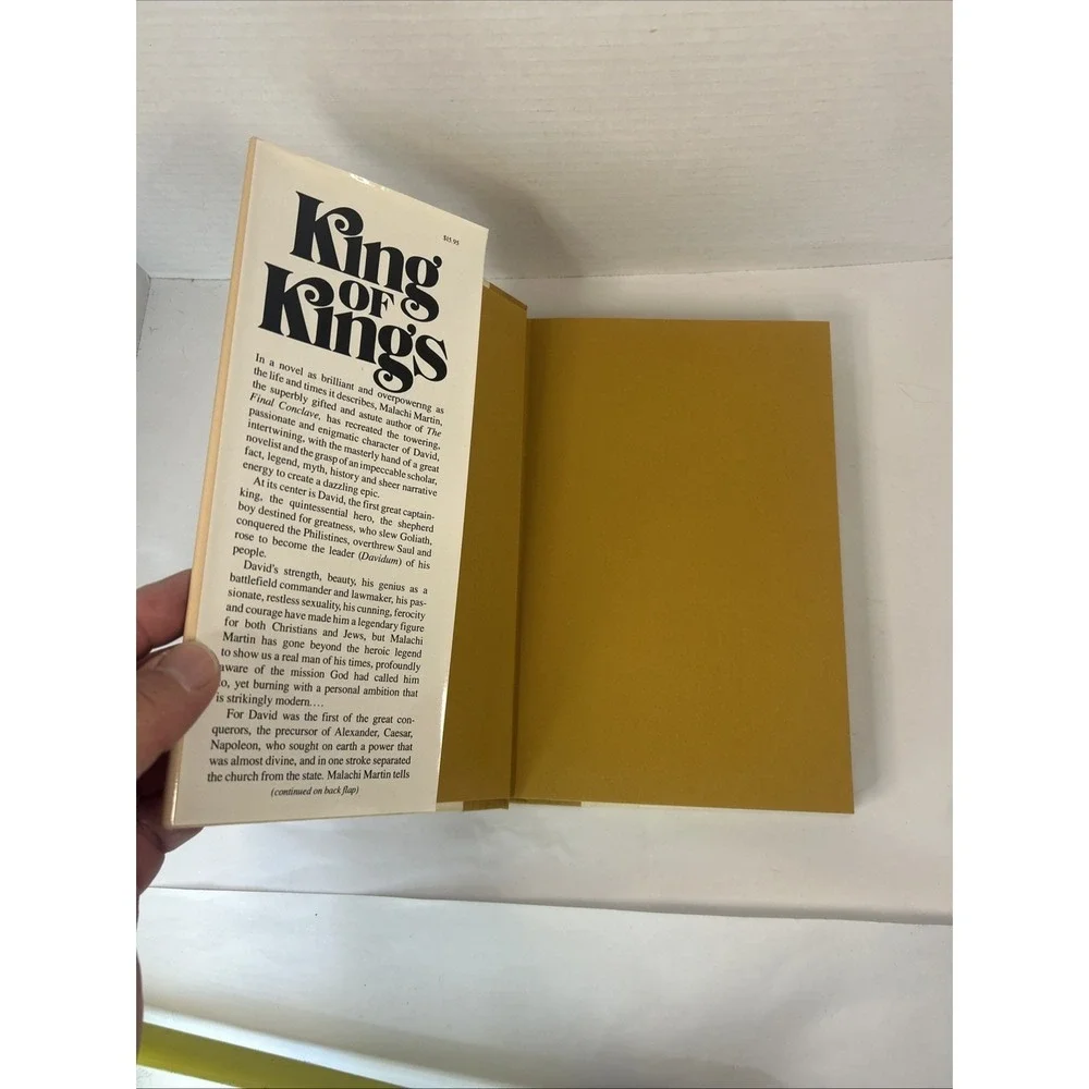 King of‎ Kings : A Novel Of The Life Of David Hardcover Malachi Martin Read